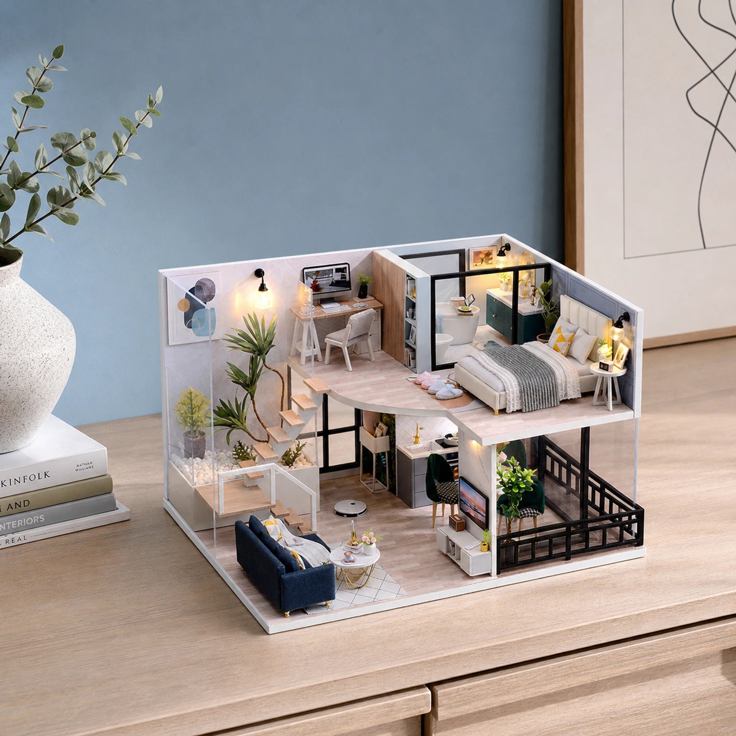BysageCraft Happy Time DIY Miniature House Kit 5