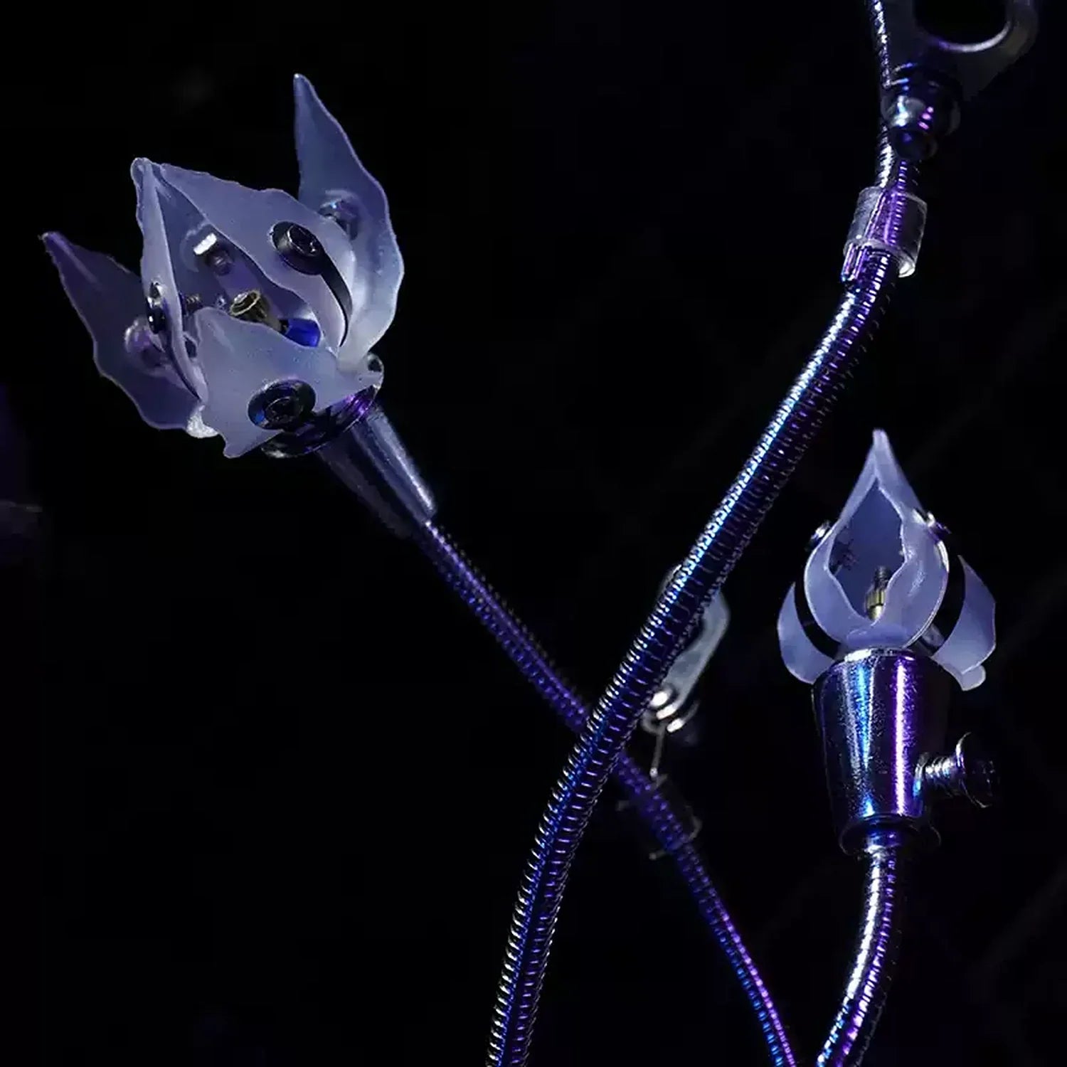 BysageCraft Mechanical Lycoris Metal Model Kit for Illuminated Kinetic Flower Sculpture 6