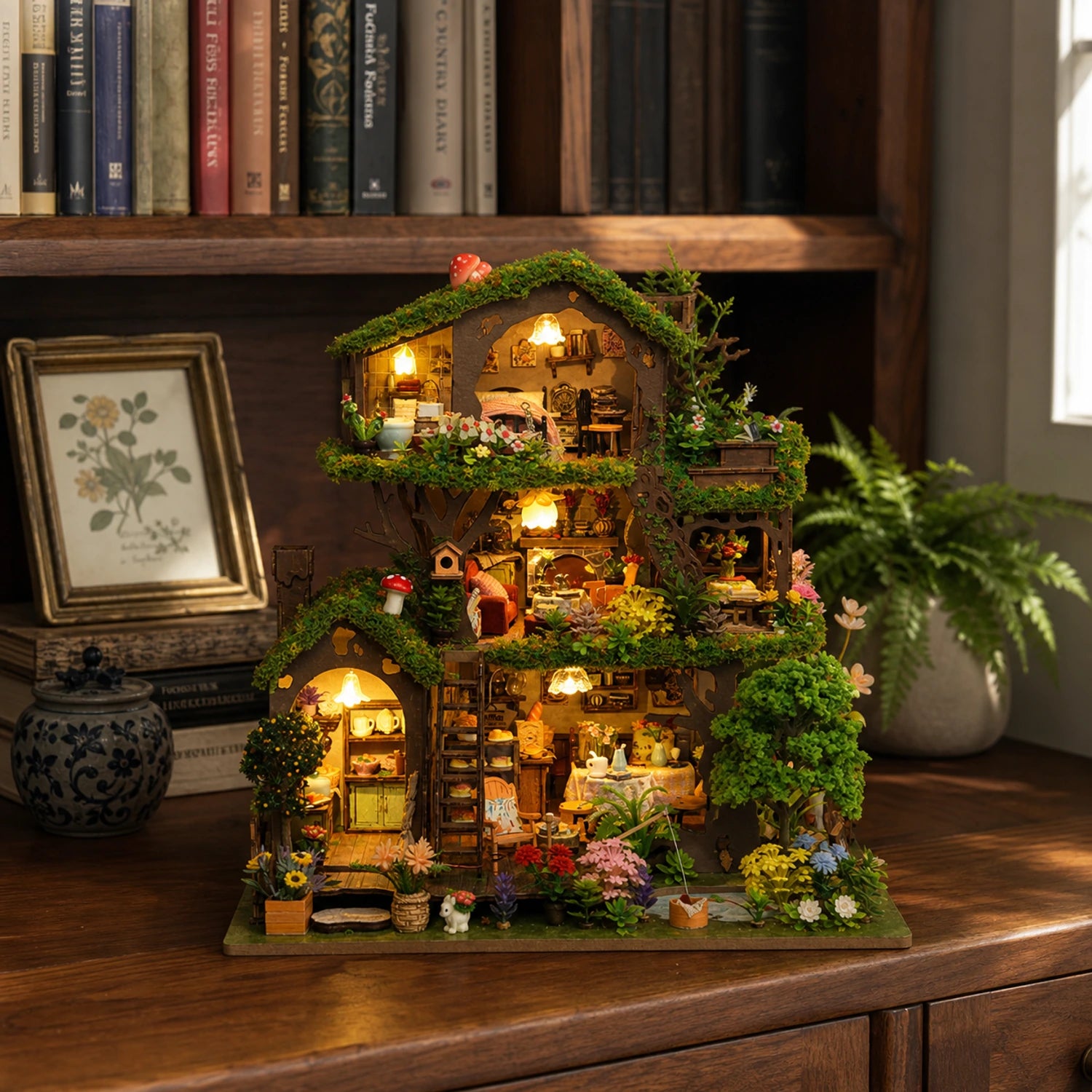 BysageCraft Time Treehouse DIY Miniature Kit 6