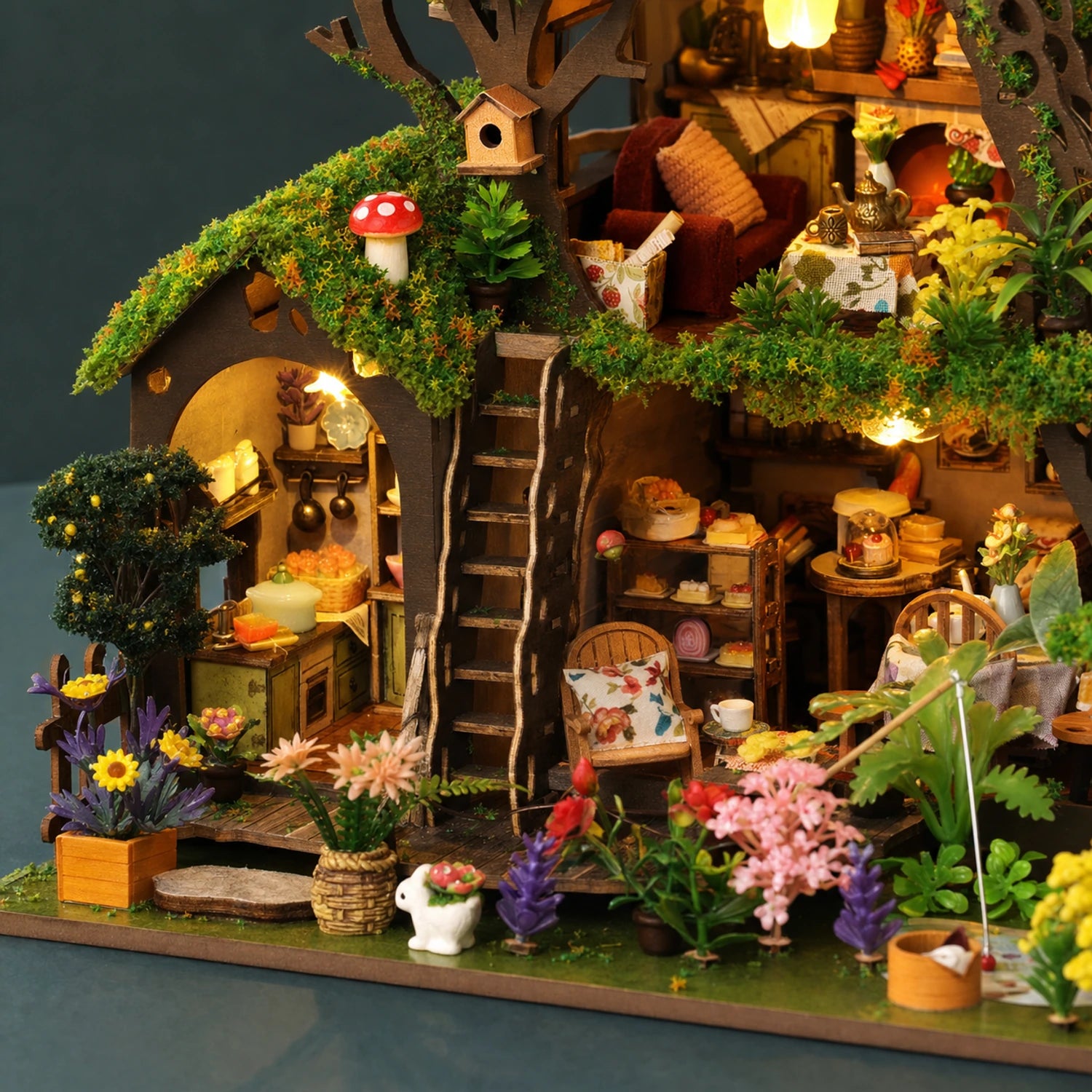 BysageCraft Time Treehouse DIY Miniature Kit 9