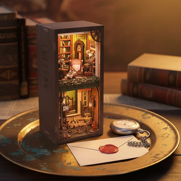 BysageCraft Rose Detective Agency DIY Book Nook Kit