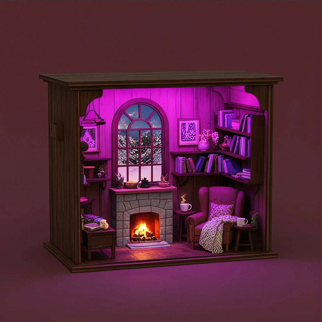 BysageCraft DIY Cozy Book Nook Kit 2