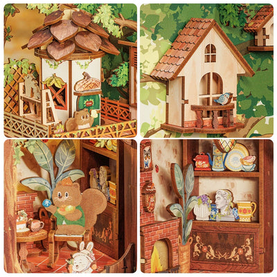 BysageCraft DIY Squirrel Collector Miniature House Kit 2