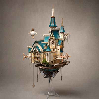 BysageCraft Fantasy Steam Castle 3D Wooden Puzzle Model Kit 7