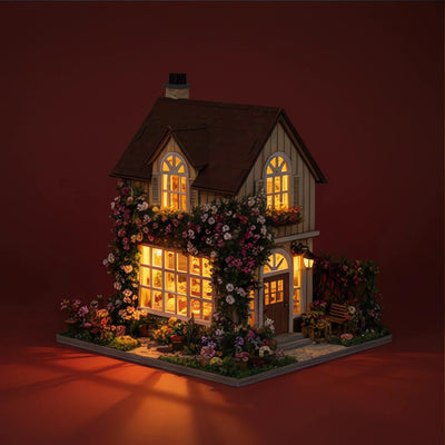 BysageCraft Floral Serenade DIY 3D Miniature House Kit 2
