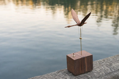 BysageCraft Flying Swan Wooden Kinetic Sculpture  Mechanical Tabletop Display 10