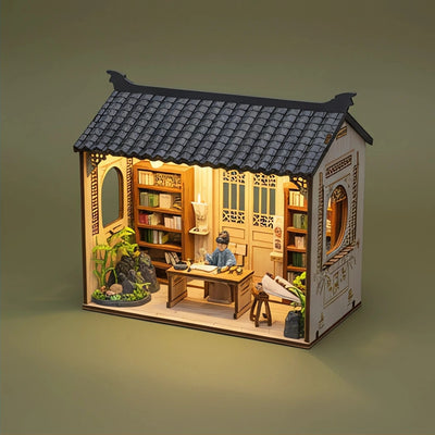 BysageCraft Ink Rhyme Study DIY Book Nook 2