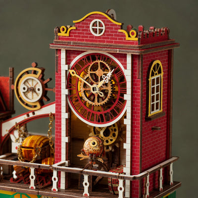 BysageCraft Joey Time Post Office Wooden 3D Puzzle Kit 2