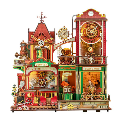 BysageCraft Joey Time Post Office Wooden 3D Puzzle Kit 9
