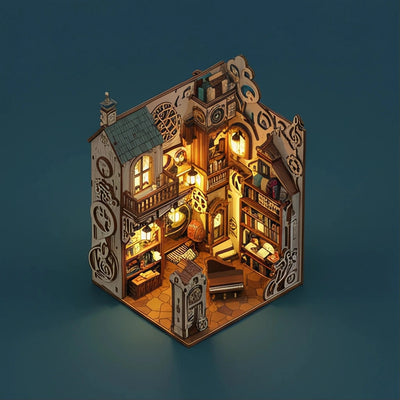 BysageCraft Secret Melody DIY Book Nook Kit 1