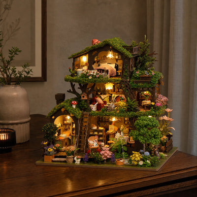 BysageCraft Time Treehouse DIY Miniature Kit 7