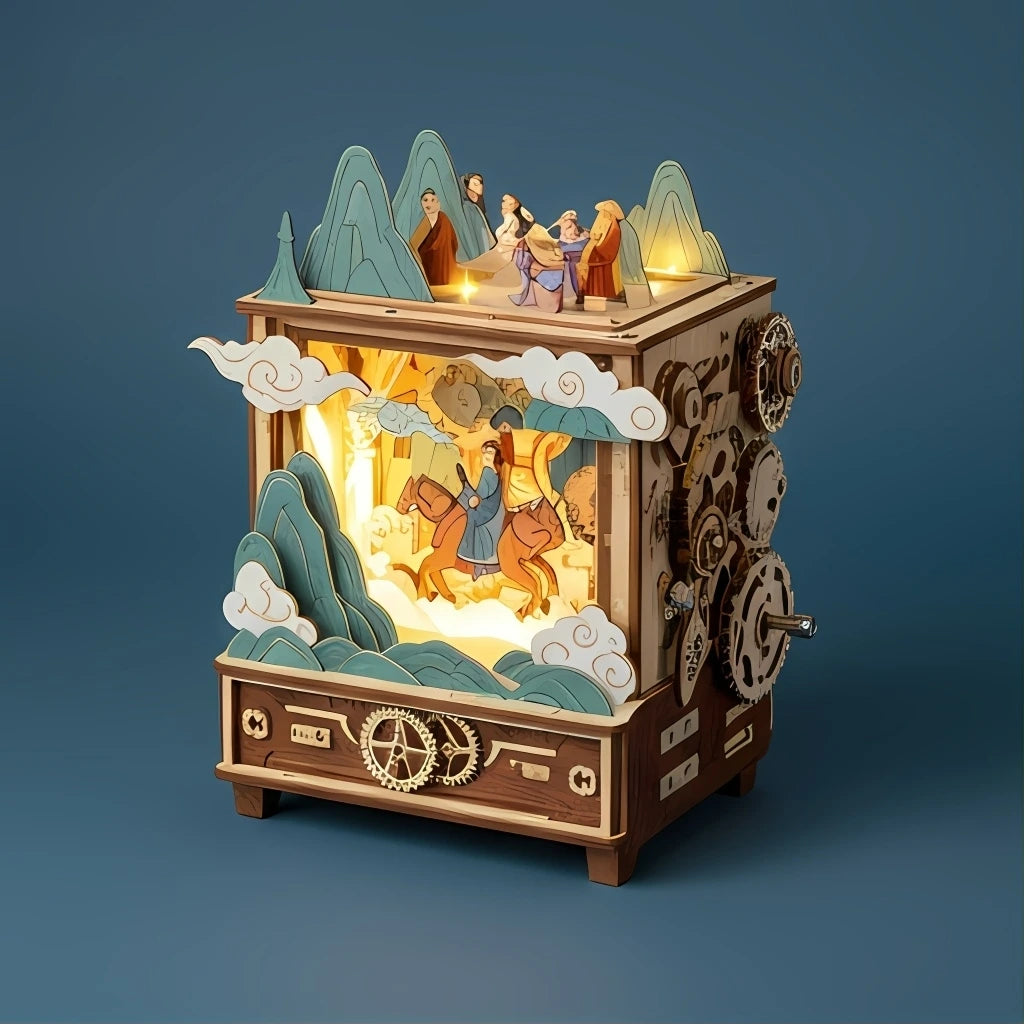 BysageCraft Xuanzang's Journey DIY Music Box Kit 1