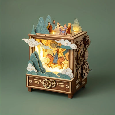 BysageCraft Xuanzang's Journey DIY Music Box Kit 2